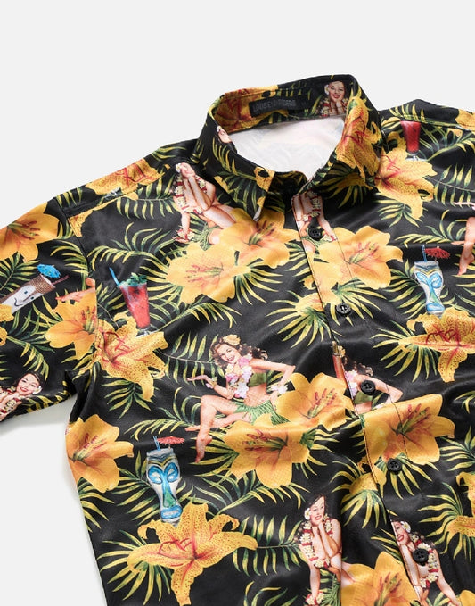 Dres Party Shirt - Tiki Time Black