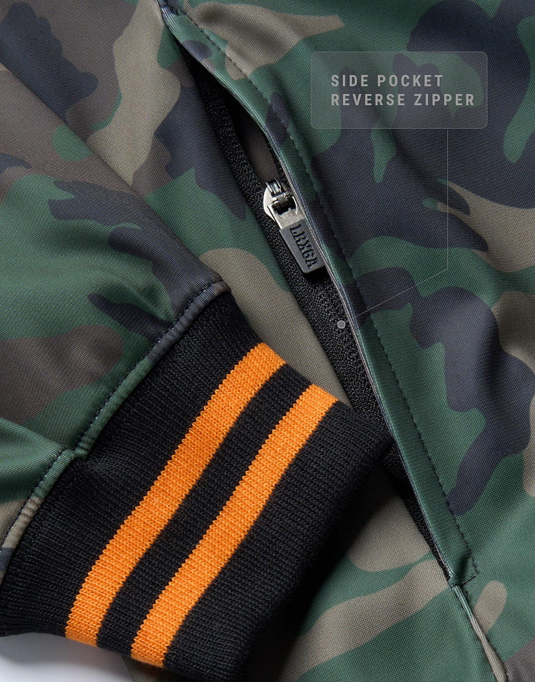Classic Camo pulover; Loose Riders