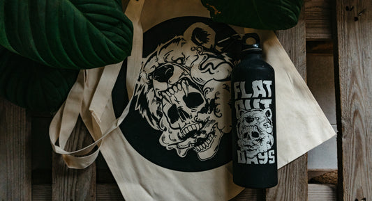 Nakupovalna vrečka & Flaška ♻️ - Flat Out Days