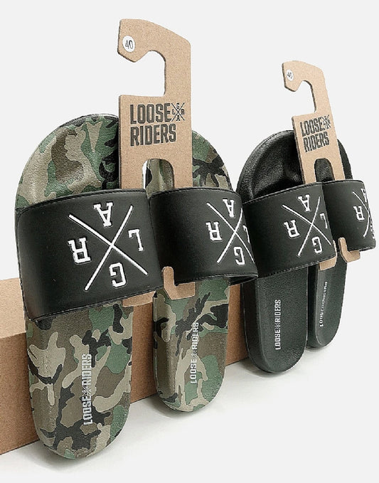 Natikači Loose Riders Slides - camo