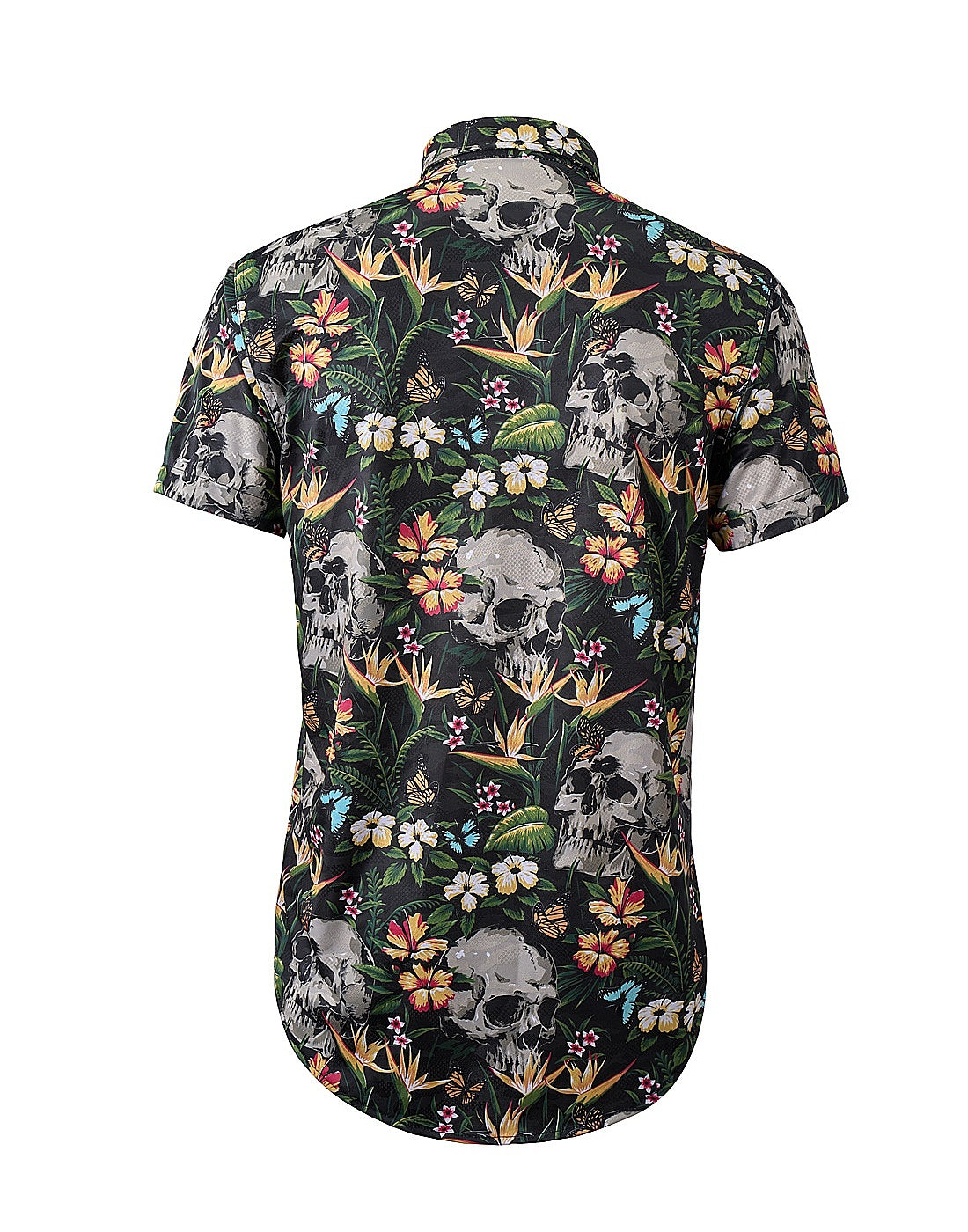 Dres Party Shirt - Tropical Skulls