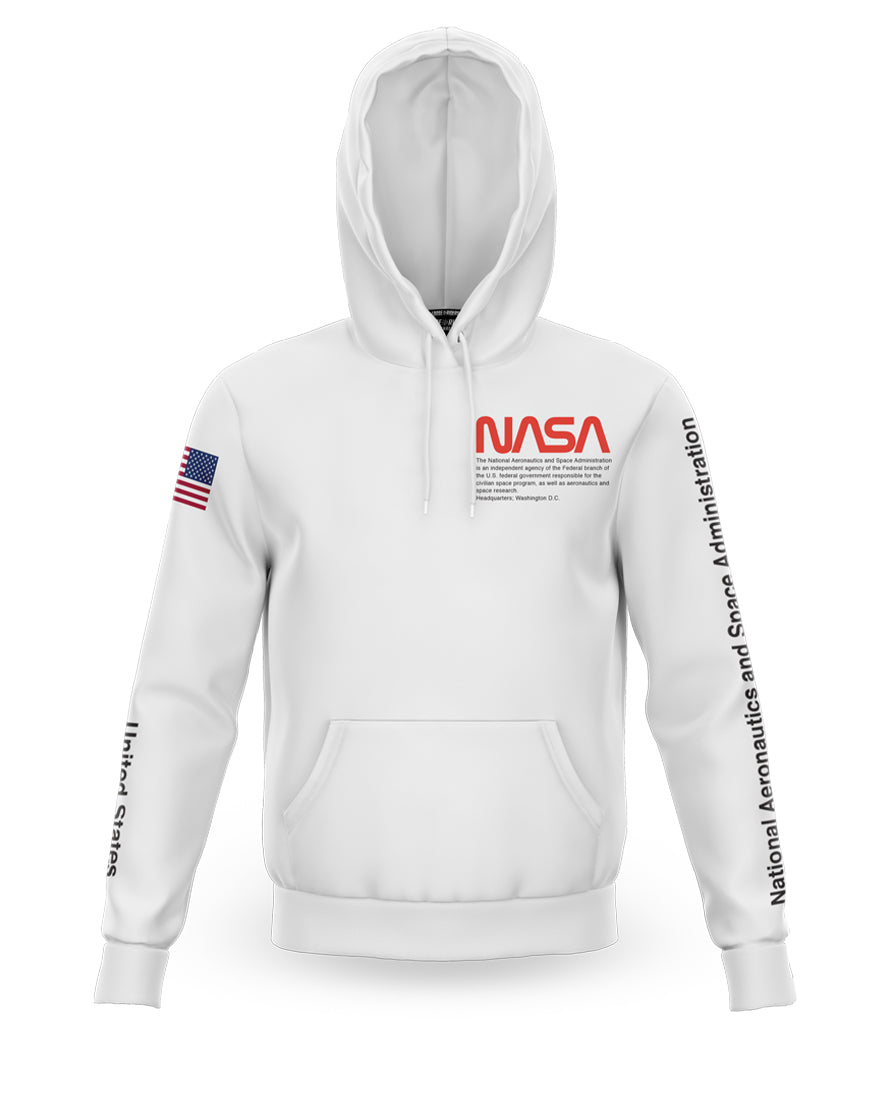 NASA Flight crew pulover White Loose Riders