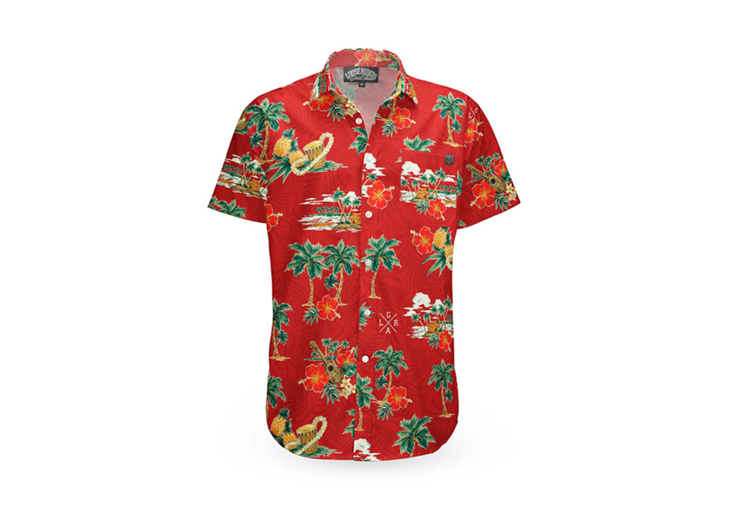 Dres Party Shirt - Aloha Rdeč