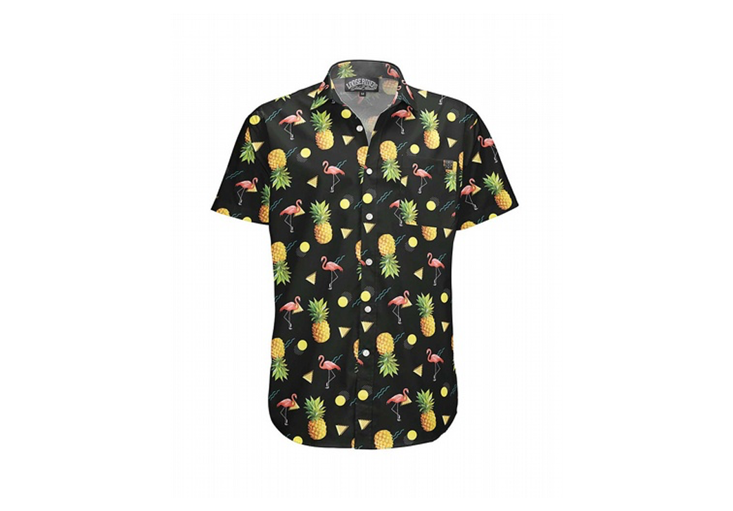 Dres Party Shirt - Pineapple Black